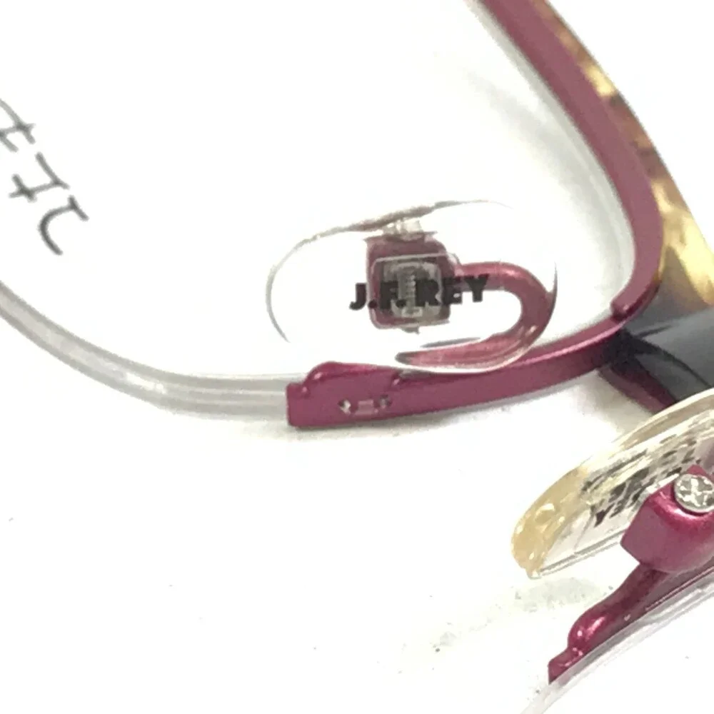 J.F. Rey Eyeglasses Frame JF2551 8590 Matte Purple Tortoise Half Rim 52-18-134